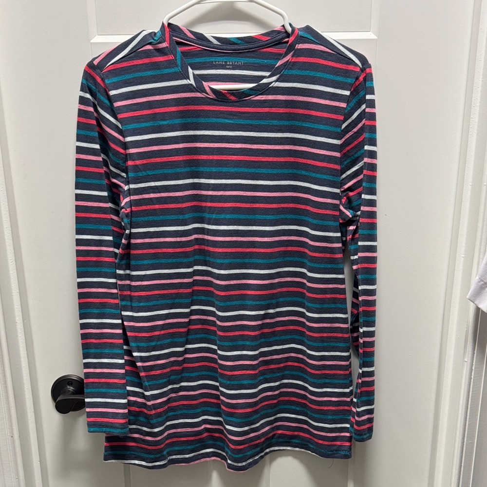 Lane Bryant Multicolor Striped Top